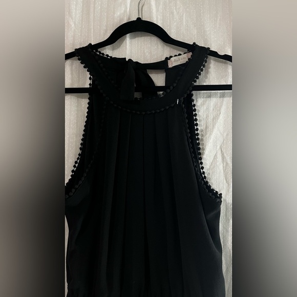 Altar'd State Black Halter Backless Sundress - Picture 3 of 6